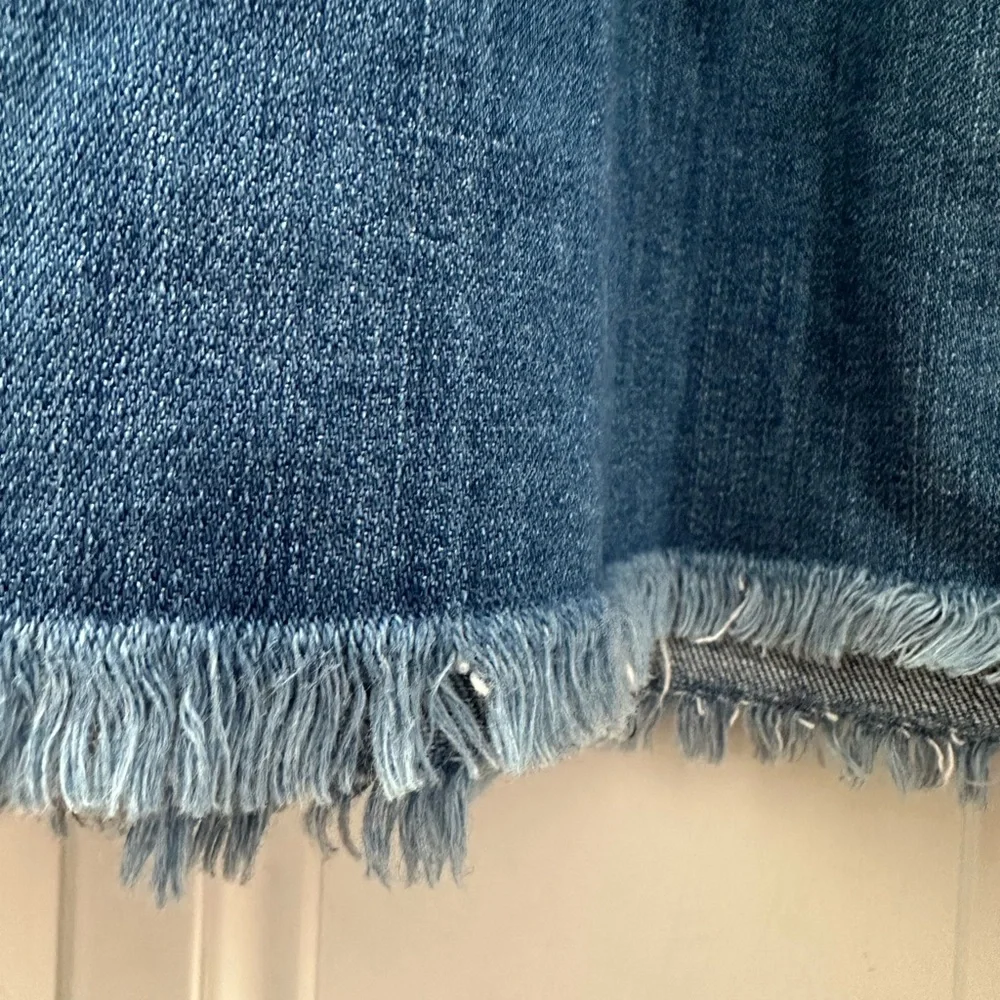 Aerie Nautical Rope Lace-Up Denim Dress - Picture 3 of 6